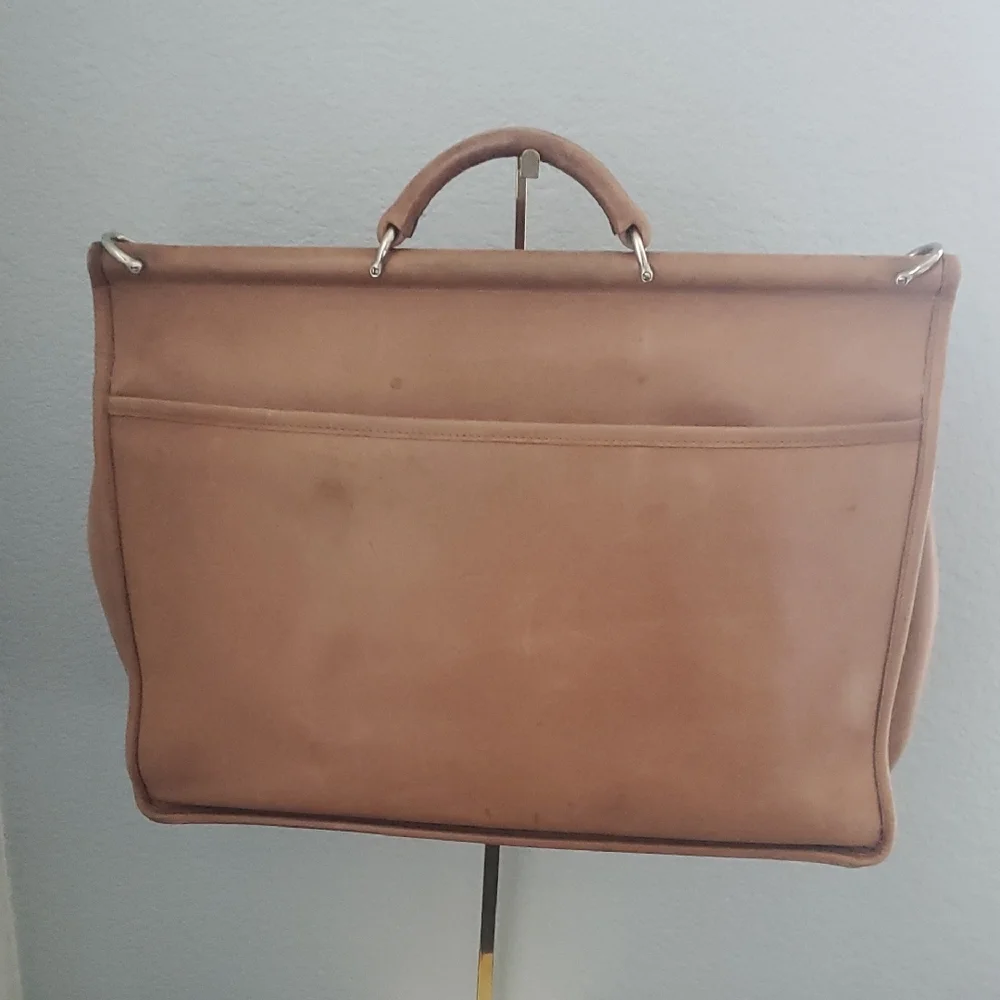 Vintage Coach Leather Briefcase